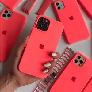 Apple iPhone 13 Pro Silicone Case with MagSafe - Pink Citrus